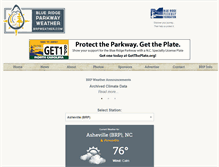 Tablet Screenshot of brpweather.com